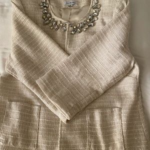 Joan Rivers Elegant Rhinestone Blazer Medium